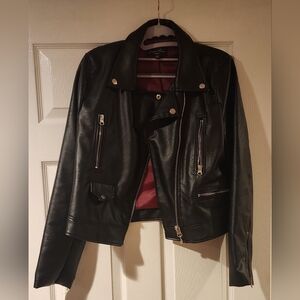 Leather jacket